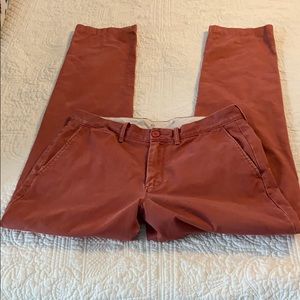 Men’s J. Crew Nantucket Red pants